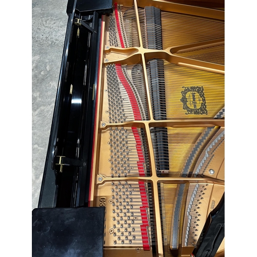 75 - Yamaha (c1998)A 6ft 1in Model C3 Disklavier grand piano in a bright ebonised case on square tapered ... 