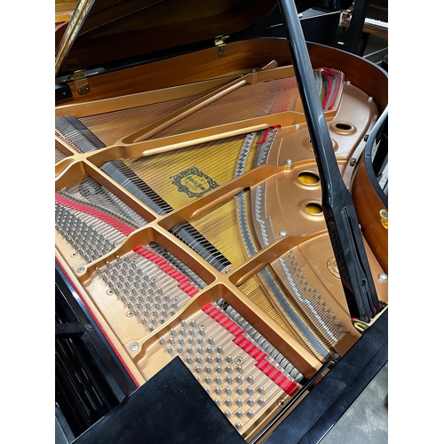 75 - Yamaha (c1998)A 6ft 1in Model C3 Disklavier grand piano in a bright ebonised case on square tapered ... 