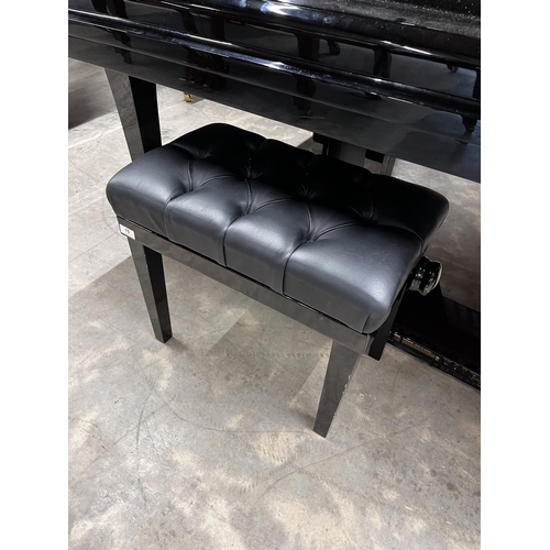 75 - Yamaha (c1998)A 6ft 1in Model C3 Disklavier grand piano in a bright ebonised case on square tapered ... 