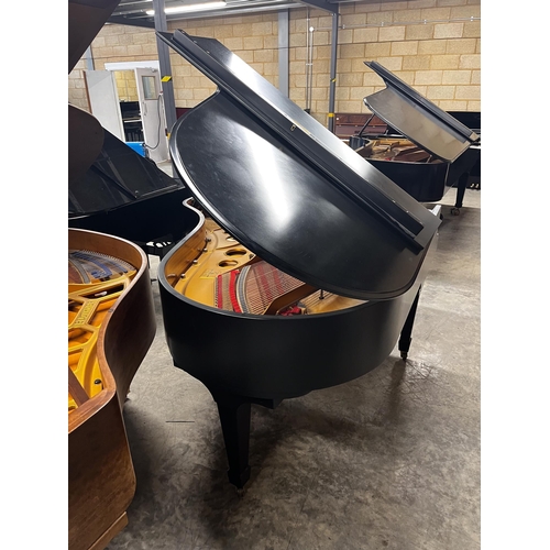 77 - Steinway (c1976)A 5ft 10in Model O grand piano in a satin ebonised case on square tapered legs.... 