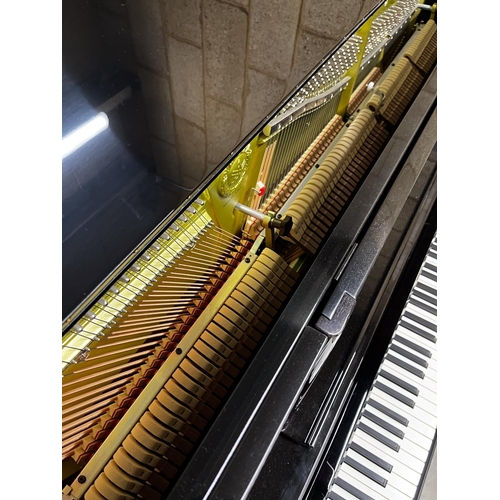 8 - Yamaha (c2015)A Model YUS 5S-Silent upright piano in a traditional bright ebonised case; fitted with... 