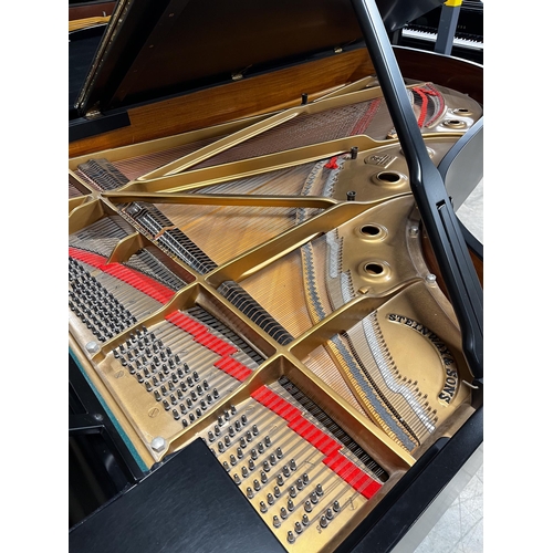 80 - Steinway (c1974)A 7ft 5in Model C grand piano in an ebonised case on square tapered legs. AMENDMENT ... 