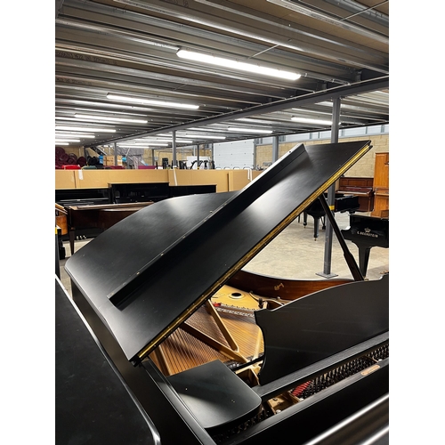 80 - Steinway (c1974)A 7ft 5in Model C grand piano in an ebonised case on square tapered legs. AMENDMENT ... 