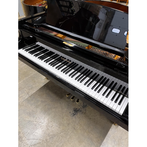 86 - Hoffmann (c2012)A 5ft 10in Model T177 grand piano in a bright ebonised case on square tapered legs.... 
