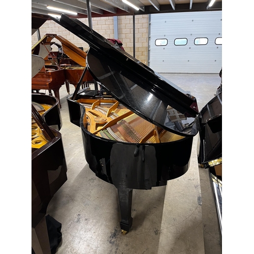 86 - Hoffmann (c2012)A 5ft 10in Model T177 grand piano in a bright ebonised case on square tapered legs.... 