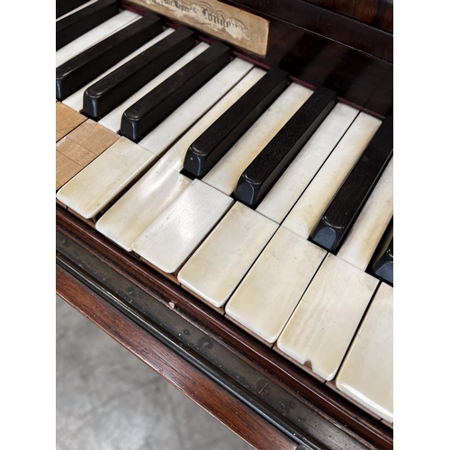 88 - F Beale & Steward (Mid 19th century)A upright Euphonicon, in a rosewood case. IRN: P5DJP964... 