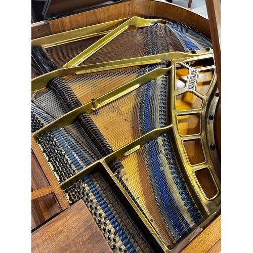 89 - Blüthner (c1936)A 4ft 11in Style 4 grand piano in a walnut case on square tapered legs. IRN: 5V8RTPP... 