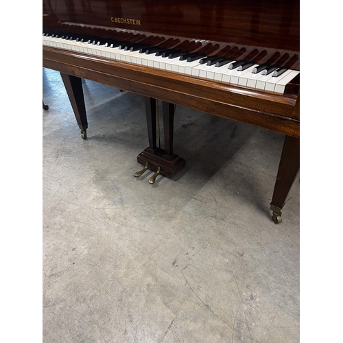 9 - Bechstein, London (c1930s)A 4ft 8in grand piano in a mahogany case on square tapered legs. IRN: 68UQ... 