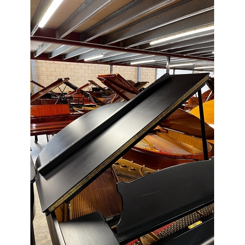 90 - Steinway (c1988)A 5ft 7in Model M grand piano in a bright ebonised case on square tapered legs. AMEN... 
