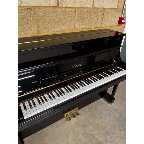 93 - *Essex (c2012)A Model 111 upright piano in a bright ebonised case. There is VAT on this Lot.