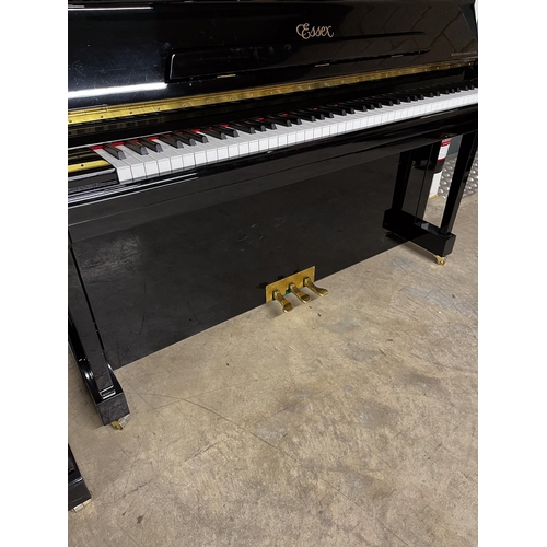 93 - *Essex (c2012)A Model 111 upright piano in a bright ebonised case. There is VAT on this Lot.