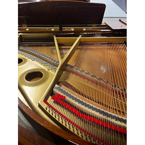 96 - Kawai (c2009)A 5ft 1in Model GE-20 grand piano in a walnut case on square tapered legs; together wit... 