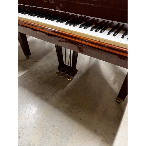 98 - Petrof (c1987)A 5ft 8in Model 173 grand piano in a bright mahogany case on square tapered legs.... 