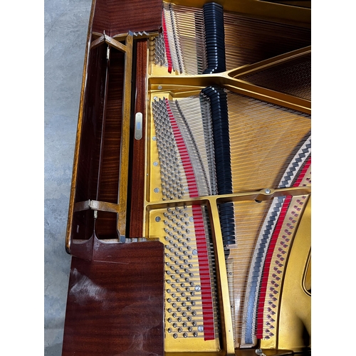 98 - Petrof (c1987)A 5ft 8in Model 173 grand piano in a bright mahogany case on square tapered legs.... 
