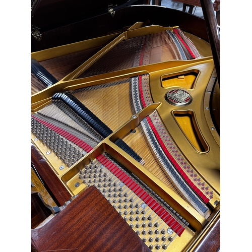 98 - Petrof (c1987)A 5ft 8in Model 173 grand piano in a bright mahogany case on square tapered legs.... 