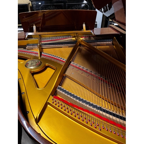 98 - Petrof (c1987)A 5ft 8in Model 173 grand piano in a bright mahogany case on square tapered legs.... 