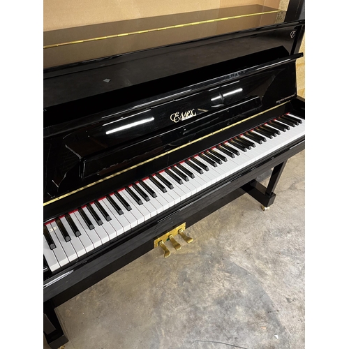 99 - *Essex (c2012)A Model 111 upright piano in a bright ebonised case. There is VAT on this Lot.