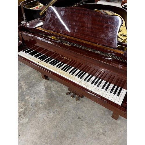 29 - Yamaha (c1989)A 6ft 1in Model C3 grand piano in a bright mahogany case on square tapered legs.