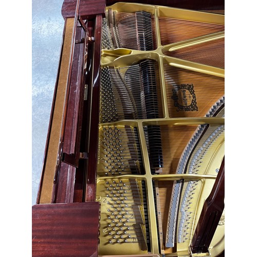 29 - Yamaha (c1989)A 6ft 1in Model C3 grand piano in a bright mahogany case on square tapered legs.