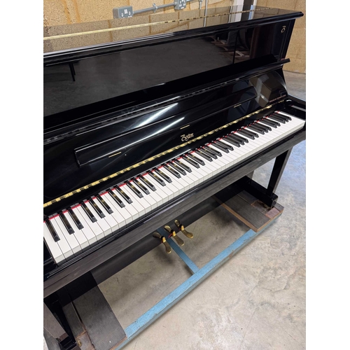 27 - Boston (c2019)A Model UP118 upright piano in a traditional bright ebonised case; together with a mat... 