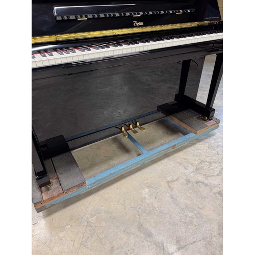 27 - Boston (c2019)A Model UP118 upright piano in a traditional bright ebonised case; together with a mat... 