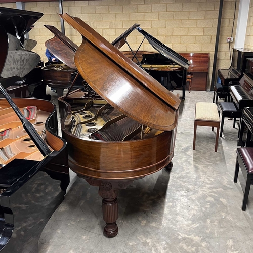 29 - Steinway (c1885)A 6ft 'old style' Model A grand piano in a rosewood case on turned and fluted legs; ... 