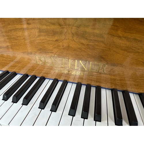 32 - Blüthner (c1937)A 4ft 11in grand piano in a walnut case on square tapered legs. IRN: 4HTFZDX6