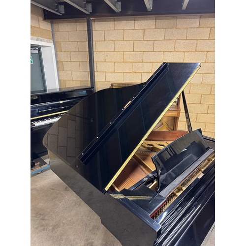 34 - Boston (c2000)A 5ft 10in Model 178 grand piano in a bright ebonised case on square tapered legs.... 