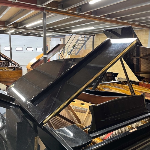 60 - Steinway (c2001)A 6ft 11in Model B grand piano in a bright ebonised case on square tapered legs.... 