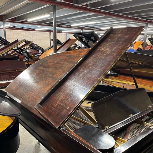 62 - Steinway (c1887)A 6ft 11in 85-note Model B grand piano in a rosewood case on square tapered legs; to... 