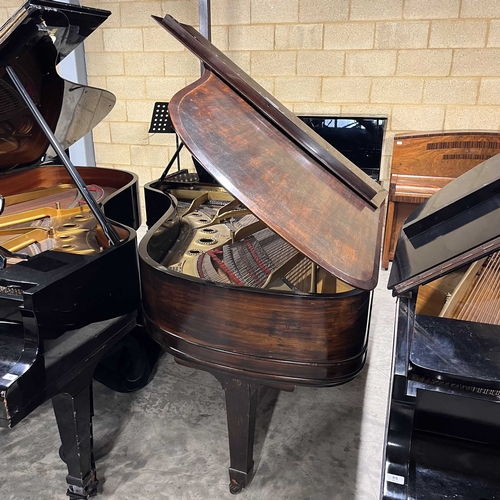 62 - Steinway (c1887)A 6ft 11in 85-note Model B grand piano in a rosewood case on square tapered legs; to... 