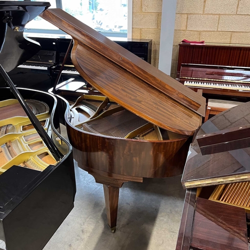 69 - Bechstein, London (c1936)A 4ft 8in grand piano in a mahogany case on square tapered legs; together w... 