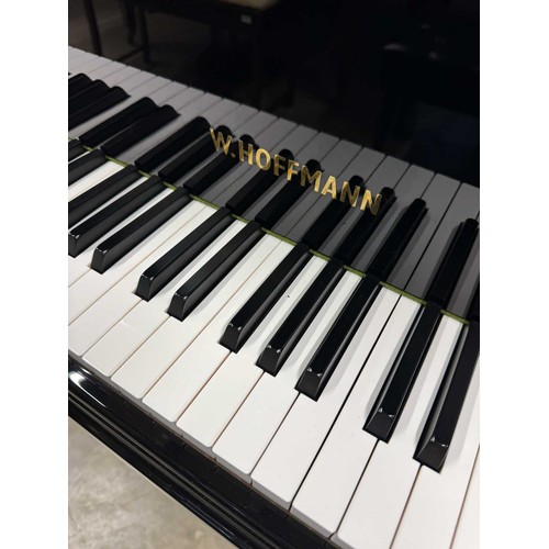 1 - Hoffmann (c2010)A 5ft 2in Model T161 grand piano in a bright ebonised case on square tapered legs; t... 