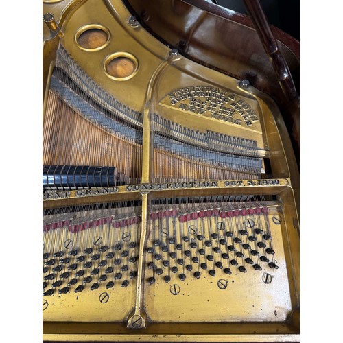 10 - Steinway (c1903)A 5ft 10in Model O grand piano in a rosewood case on square tapered legs. AMENDMENT ... 