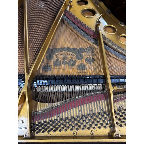 10 - Steinway (c1903)A 5ft 10in Model O grand piano in a rosewood case on square tapered legs. AMENDMENT ... 