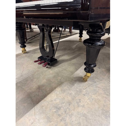 20 - Bösendorfer Strauss (c1992)A 6ft 7in Model 200 grand piano in a bright ebonised case with a maple in... 