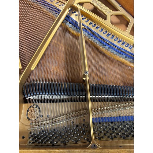 32 - Blüthner (c1937)A 4ft 11in grand piano in a walnut case on square tapered legs. IRN: 4HTFZDX6