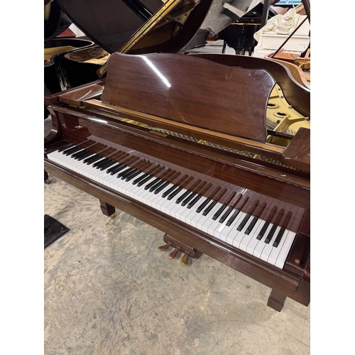 36 - Yamaha (c1994)A 5ft 8in Model G2 grand piano in a bright mahogany case on square tapered legs; toget... 