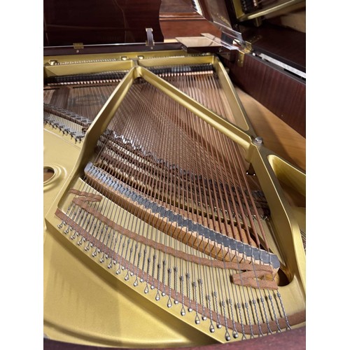 36 - Yamaha (c1994)A 5ft 8in Model G2 grand piano in a bright mahogany case on square tapered legs; toget... 