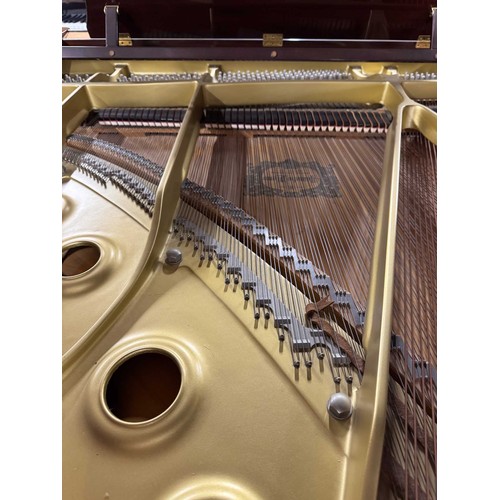 36 - Yamaha (c1994)A 5ft 8in Model G2 grand piano in a bright mahogany case on square tapered legs; toget... 