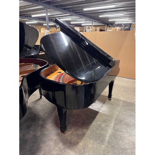 40 - Yamaha (c2003)A 6ft 3in 'Hand Made Series' Model S4 grand piano in a bright ebonised case on square ... 