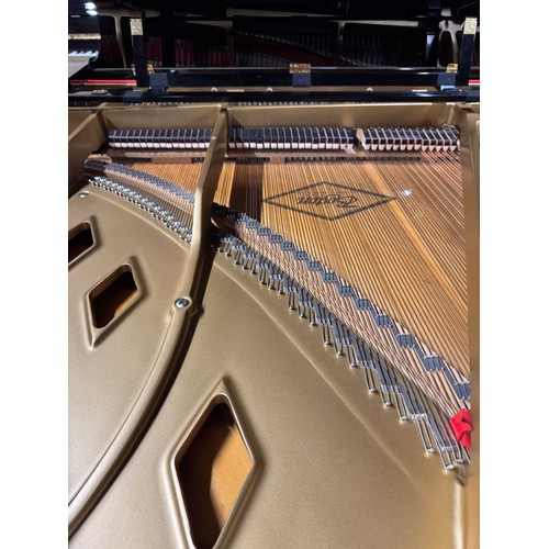 41 - Boston (c2007)A 6ft 4in Model GP193 grand piano in a bright ebonised case on square tapered legs; to... 