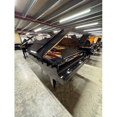 50 - *Bösendorfer (c2002)A 7ft 4in Model 225 grand piano in a bright ebonised case on square tapered legs... 