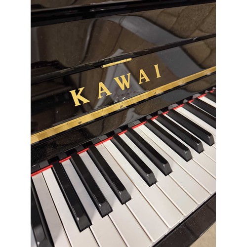 66 - Kawai (c2014)A Model K2-ATX upright piano in a traditional bright ebonised case. This instrument has... 