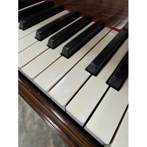 67 - Steinway (c1880)A 6ft 11in Model B grand piano in a rosewood case on turned elephant legs. This inst... 