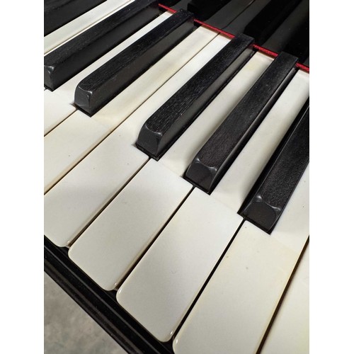 73 - Steinway (c1897)A 6ft 2in 85-note 3 pedal Model A grand piano in a repolished ebonised case on turne... 