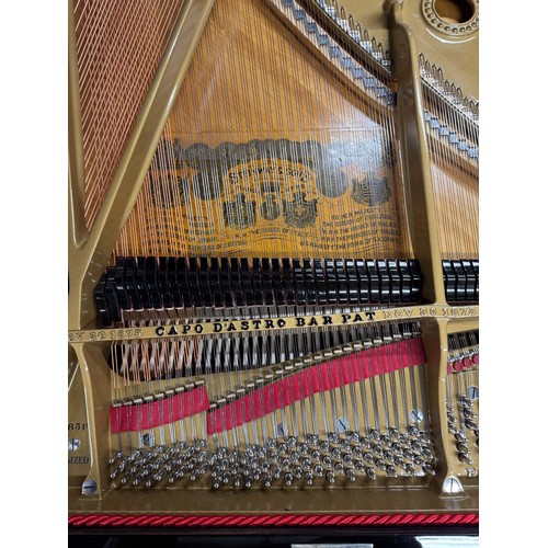 73 - Steinway (c1897)A 6ft 2in 85-note 3 pedal Model A grand piano in a repolished ebonised case on turne... 