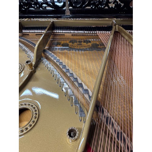 73 - Steinway (c1897)A 6ft 2in 85-note 3 pedal Model A grand piano in a repolished ebonised case on turne... 