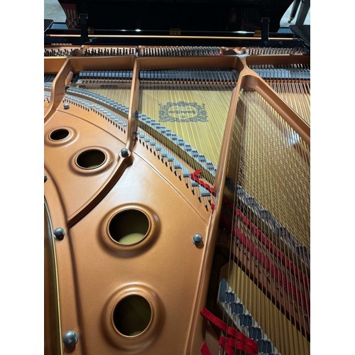 76 - Yamaha (c2010)A 6ft 1in Model C3 Silent Series grand piano in a bright mahogany case. AMENDMENT Is i... 