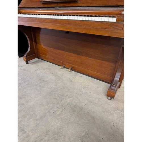 82 - Steinway (c1904)A Model K upright piano in a mahogany case. AMENDMENT Is in a rosewood case. IRN: 17... 